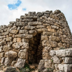 Nuraghe Ardasai, ingresso alla torre centrale